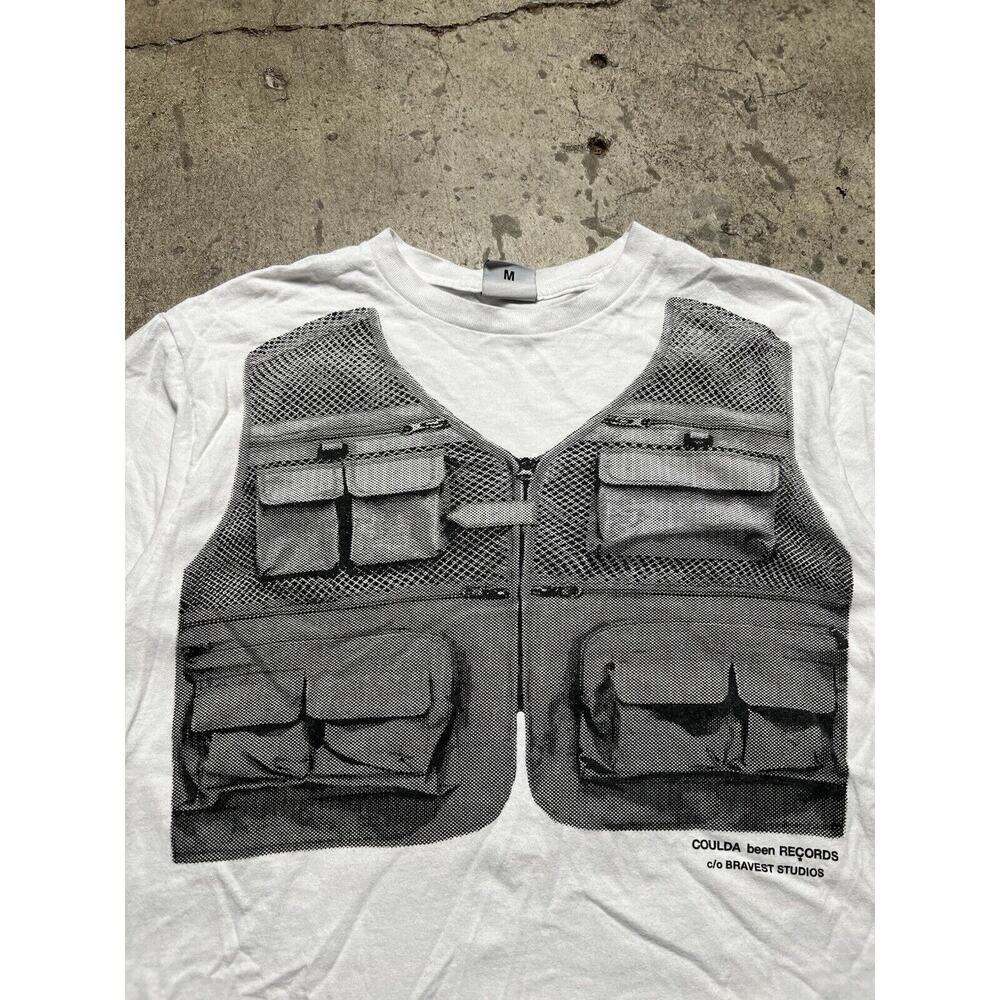 Bravest Studios Fishing Vest T Shirt Size M - Picture 2 of 8